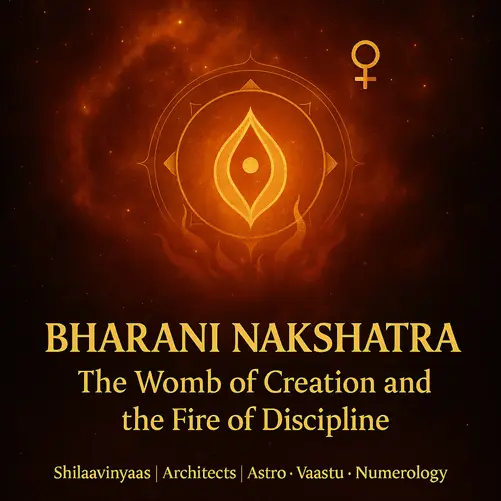 Bharani Nakshatra – The Womb of Creation and the Fire of Discipline(Nakshatra-2)