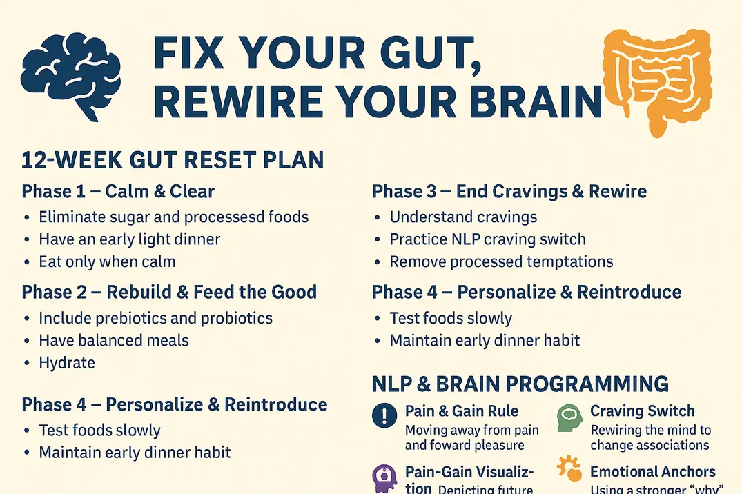 Fix Your Gut, Rewire Your Brain: A Complete Guide to Health, Hormones & Happiness