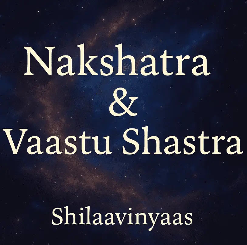 Assigning Nakshatra Themes to Vaastu - Dr. Vinaayak Singh